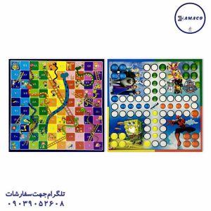 عکس اسباب بازی های عمومی منچ و ماروپله نایلونی #