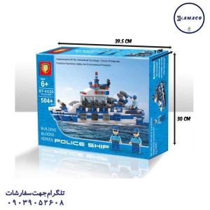 عکس بازی فکری لگو شخصیت کشتی بزرگ پلیس 4030 بی تی