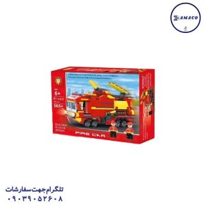 عکس بازی فکری لگو شخصیت آتش نشانی بزرگ565 تکه 4031 بی تی
