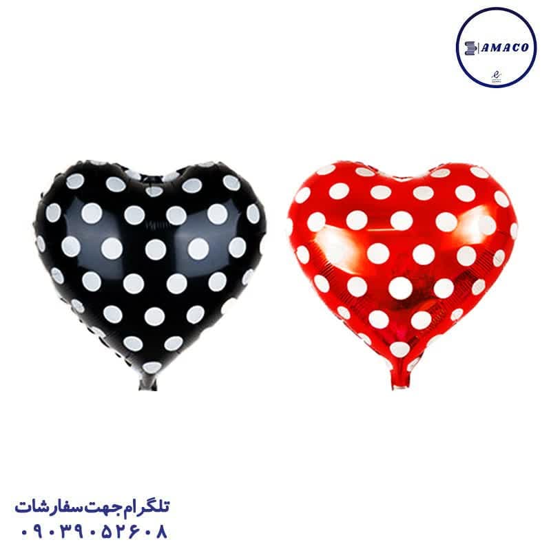 خرید بادکنک فویلی قلبی و لاو بزرگ تولد عکس لوازم جشن بادکنک فویلی قلبی و لاو بزرگ تولد