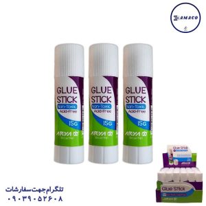 عکس چسب ماتیکی چسب ماتیکی 15 گرم  کد 8014 (360) آریا