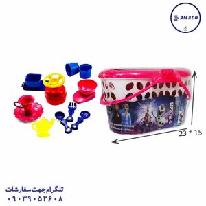 عکس اسباب بازی های دخترانه سبد پیک نیک خاله شادونه کوچک (ب)