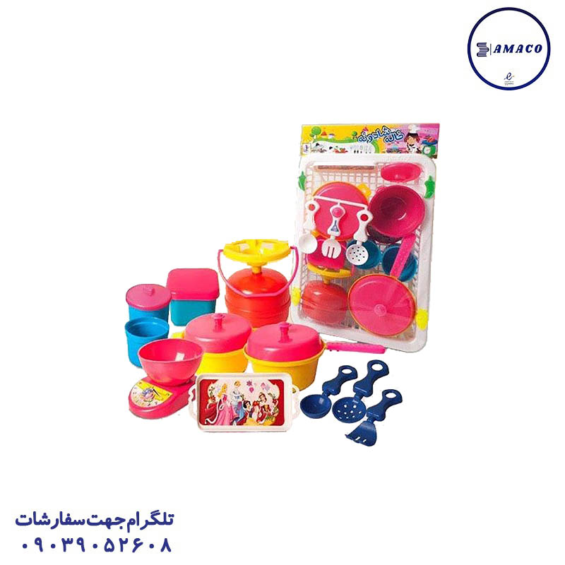 خرید سرویس سبدی خاله شادونه متوسط(ب) عکس اسباب بازی های دخترانه سرویس سبدی خاله شادونه متوسط(ب)