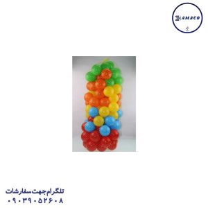 توپ استخری 100 عددی (ب)