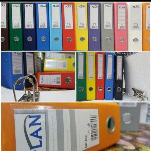 عکس ملزومات اداری زونکن زیر فلز 7.5 بزرگ قرمز پلان