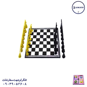 عکس بازی فکری منچ و شطرنج مربع (ف)