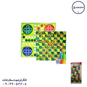 عکس اسباب بازی های عمومی منچ چرمی 40*40 شایان