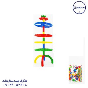 عکس بازی فکری هزار کاره صادراتی جعبه ای 110 قطعه# پندار نیک