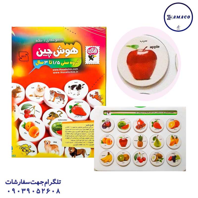 خرید هوش چین مجموعه 1 تکه (ف) زاغک عکس بازی فکری هوش چین مجموعه 1 تکه (ف) زاغک