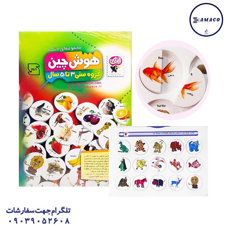 خرید هوش چین مجموعه 2 تکه (ف) زاغک عکس بازی فکری هوش چین مجموعه 2 تکه (ف) زاغک