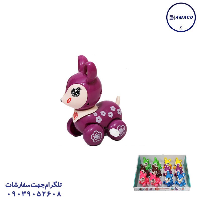 خرید حیوانات کوکی نشکن (آهو/سگ/جغد) عکس اسباب بازی های عمومی حیوانات کوکی نشکن (آهو/سگ/جغد)