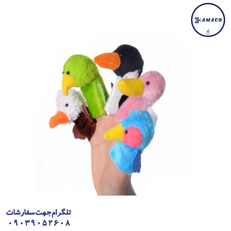 خرید عروسک انگشتی پرندگان (ب) عکس بازی فکری عروسک انگشتی پرندگان (ب)