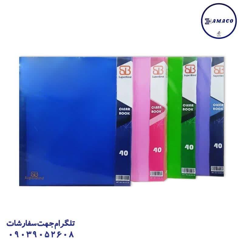 خرید کلربوک 40 برگ فسفری سوپر باند عکس کلربوک کلربوک 40 برگ فسفری سوپر باند