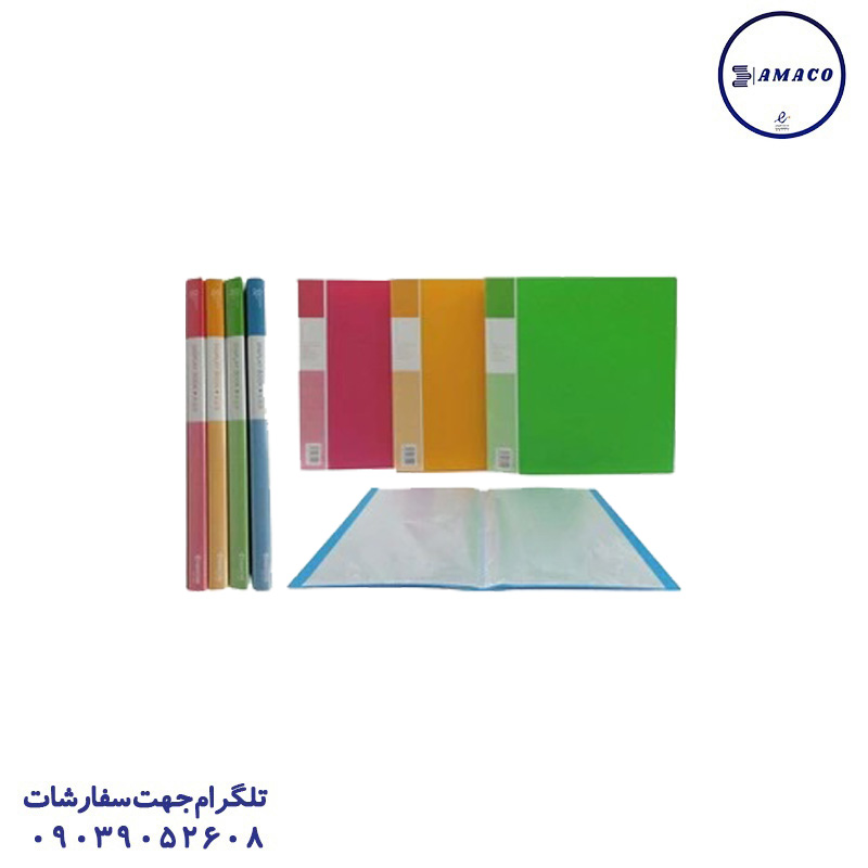 خرید کلربوک 100 برگ فسفری سوپر باند عکس محصولات P.P (طلقی) کلربوک 100 برگ فسفری سوپر باند