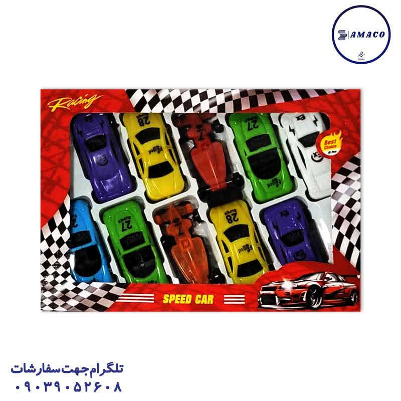 خرید ماشین جعبه ای 10 عددی (ب) عکس اسباب بازی های پسرانه ماشین جعبه ای 10 عددی (ب)
