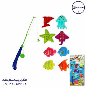 عکس اسباب بازی های عمومی ست ماهیگیری یکنفره روکارتی کد 62322  (ب)