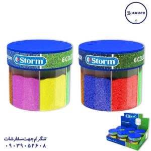 عکس خمیر بازی و شن جادویی شیکر اکلیلی کد 627/628 استورم