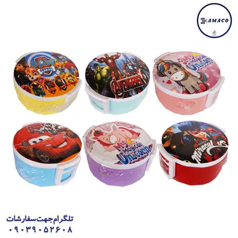 خرید ظرف غذا دایره سی 360 کارا عکس ظرف غذا قمقمه لیوان ظرف غذا دایره سی 360 کارا