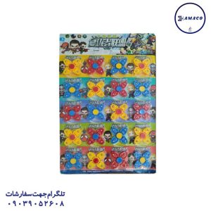 عکس اسباب بازی های عمومی اسپینر ورقی 20 عددی 169