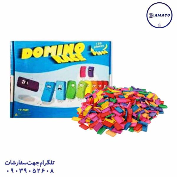 عکس بازی فکری دومینو 150 تکه (ف) شایان
