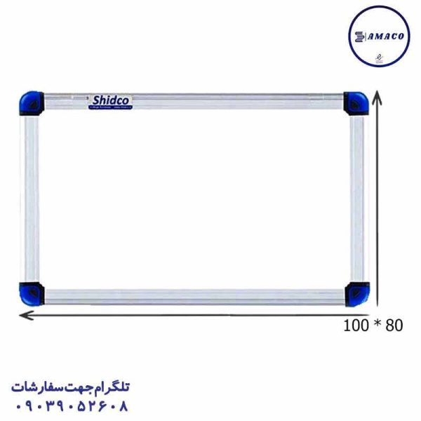 عکس تخته وایت برد / میز تحریر تخته وایت برد 80*100 (مدل تابا) شیدکو