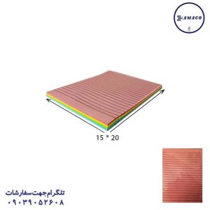 عکس نوشت افزار نوت A5 خط دار  15*20