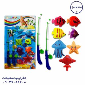 عکس اسباب بازی های عمومی ست ماهیگیری 2 نفره روکارتی(ب)