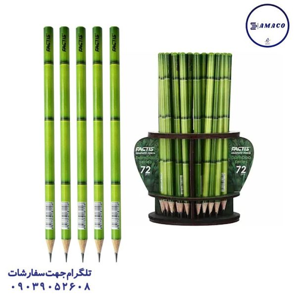 عکس مداد مداد مشکی طرح بامبو فکتیس