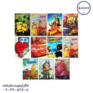 عکس دفتر فنری دفتر 100 خطی فنری کلاسیک و فانتزی وشکو