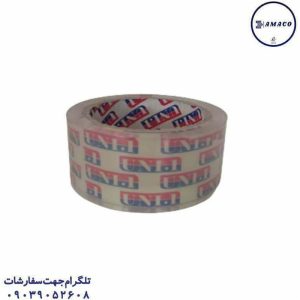 عکس چسب نواری چسب پهن 40 یارد یونی وان