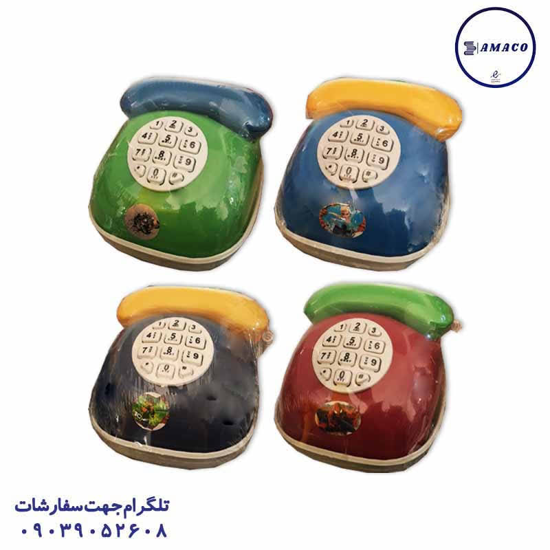 خرید تلفن قلکی بزرگ (ب) عکس اسباب بازی های عمومی تلفن قلکی بزرگ (ب)