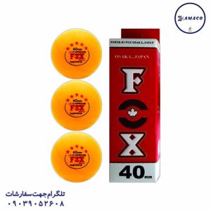 عکس اسباب بازی های عمومی توپ پینگ پنگ 3 عددی جعبه ای