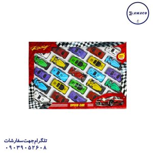 عکس اسباب بازی های پسرانه ماشین جعبه ای 25 عددی (ب)