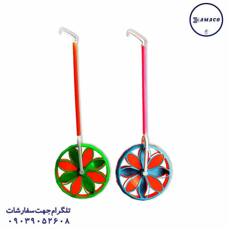 خرید چرخ عصای میخک عکس اسباب بازی های عمومی چرخ عصای میخک