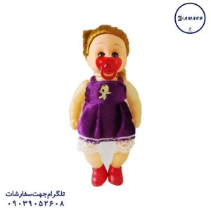 عکس اسباب بازی های دخترانه عروسک ساسان و ساناز پستونکی بیبی سلفونی رز