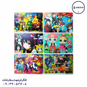 عکس بازی فکری پازل رحلی منشور فرهنگ