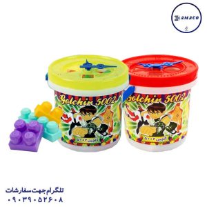 عکس اسباب بازی های عمومی لگو سطلی 5002 شادی