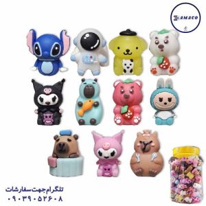 عکس مداد سرمدادی سیلیکونی عروسکی