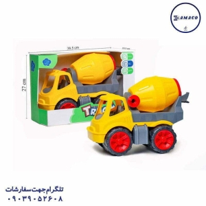 عکس اسباب بازی های پسرانه کامیون میکسر بتن (ب) کیوان