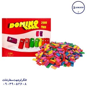 عکس بازی فکری دومینو ریس 200 قطعه شایان