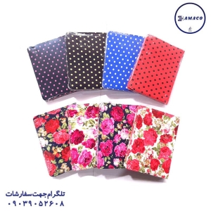 عکس بدون دسته‌بندی دفتر 100 خطی وزیری پارچه ای 24*17 دایان