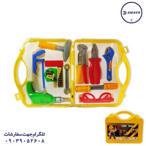 عکس اسباب بازی های پسرانه ابزار نجاری کیفی سانی (ب)