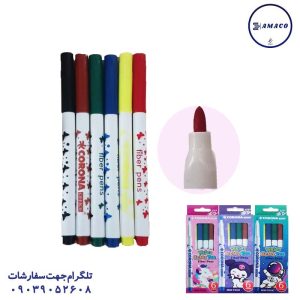 عکس ماژیک ماژیک 6 رنگ 6 کرونا