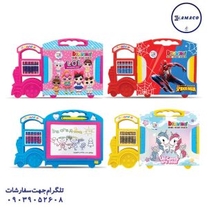 عکس اسباب بازی های عمومی تخته جادویی قطار 8512 بردیا