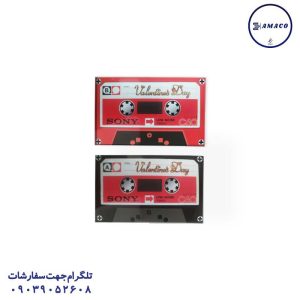 عکس لوازم جشن شکلات نوار کاست ولنتاین