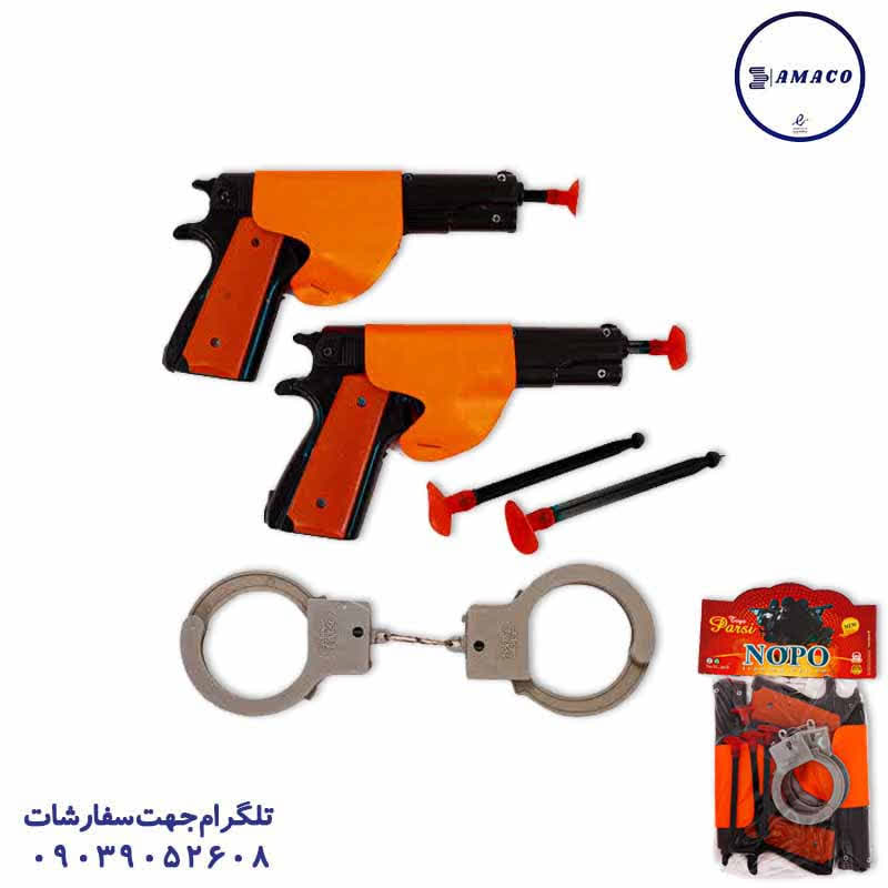 خرید مجموعه پلیس نوپو 2 قلو با دستبند(ب) عکس اسباب بازی های پسرانه مجموعه پلیس نوپو 2 قلو با دستبند(ب)