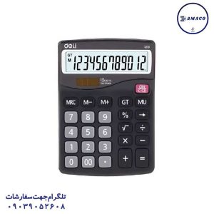 عکس ملزومات اداری ماشین حساب کد 1210 دلی
