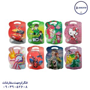 عکس دفتر سایز رحلی A4 دفتر نقاشی 20 برگ گلاسه دسته دار آناکیا