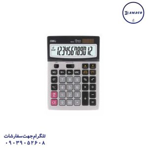 عکس ماشین حساب ماشین حساب چک کن دار کد 1654 دلی
