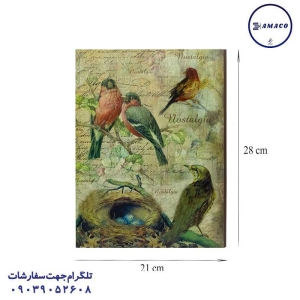 عکس دفتر کلاسوری کلاسور 100 قفل فلز ایفل